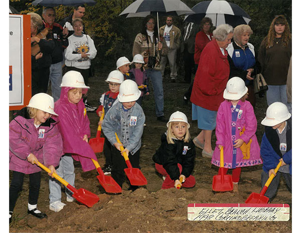 kickoff of Ellet Library